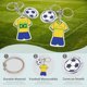 thumbnail image 3 of Yanonmyfd 2026 World Cup Soccer Keychain Mini Backpack keychain Mini Soccer Party FavorsFootball Fan Gift & Souvenir (4PCS), 3 of 18