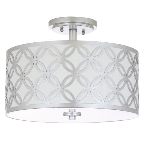 Safavieh Cecily 3 Light 16 In Dia Geometric Flush Mount Walmart Com Walmart Com
