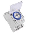 thumbnail image 1 of Mechanical Timer Switch Sul181d 96 On/off Per Day Time Set Range 15 Mins Timer Mechanical 24h Timer, 1 of 5