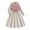 1-Pink118, variant on Byoo Little Girls' Preppy Two-Piece Dress Collared Shirt with Vest Flared Skirts Elegant School Gown,Navy