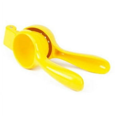 GoodCook 9.75" Aluminum Citrus and Lemon Squeezer Manual Fruit Juicer, Yellow