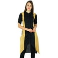 thumbnail image 1 of Bimba Kurta Asymétrique pour Femmes Coupe Régulière Khadi Kurti en Coton Tunique Décontractée Vêtements Formels, 1 of 9
