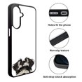 thumbnail image 2 of WIRESTER Shockproof Soft Rubber Cover Case for Samsung Galaxy A17 5G 6.7" 2025, Animal Schnauzer Puppy Dog (S1), 2 of 5
