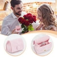 thumbnail image 7 of 2pcs Pearl Pink Microfiber Ring Pouch Mini Jewelry Pouch with Snap Button Portable Ring Storage Bags Jewelry Bags Gift Packaging Bags for Earrings Bracelets Pendant Necklaces Brooches Silver, 7 of 7