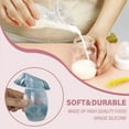 thumbnail image 5 of Amplim Manual Compact Silicone Single Breast Pump, Includes 2 Milk Saver Stoppers, 5 of 11