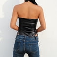 thumbnail image 4 of Pntutb Women Rivet One-Piece Blackless Bodysuit Jumpsuit Teddy Lingerie, 4 of 4