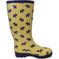 thumbnail image 3 of Women's Rain Boots Waterpoof Rubber Mid Calf Colors Wellie Snow Rainboot, 3 of 4