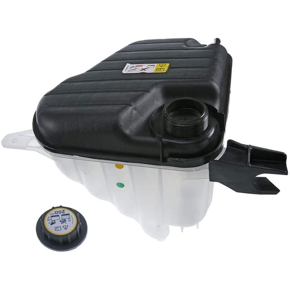 A-Premium Coolant Expansion Tank with Sensor and Cap Replacement for Jaguar XJ 2010-2018 XJR 2014-2017