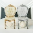 thumbnail image 3 of Weddingstar Transparent Chair Favor Boxes (10) Smoke Grey, 3 of 4