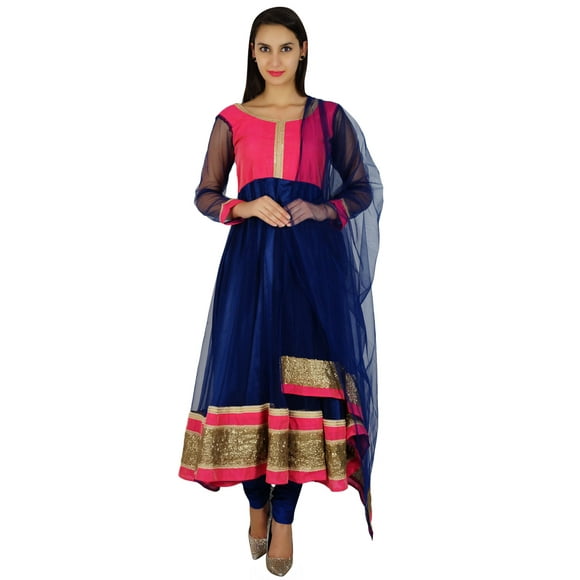 Atasi Womens Readymade Anarkali Suit With Dupatta Salwaar Kameez Custom Clothing
