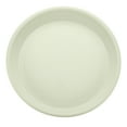 thumbnail image 1 of Plato de goteo redondo de plástico Uxcell de 9.5" para macetas, beige, 1 of 7