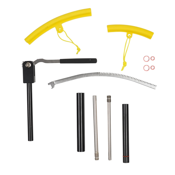 Dirt Bike Tire Changing Tool Kit for Motocross, , Dirt Bikes 16In to 21In Wheels, Comes with 15/17/20/25mm Axles