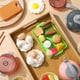 thumbnail image 3 of Accesorios de juguete de cocina para niños, juego de cocina para acampar con barbacoa para niños pequeños, juego de cocina con ollas, sartenes, utensilios de cocina, juguetes, comida y verduras, 3 of 8