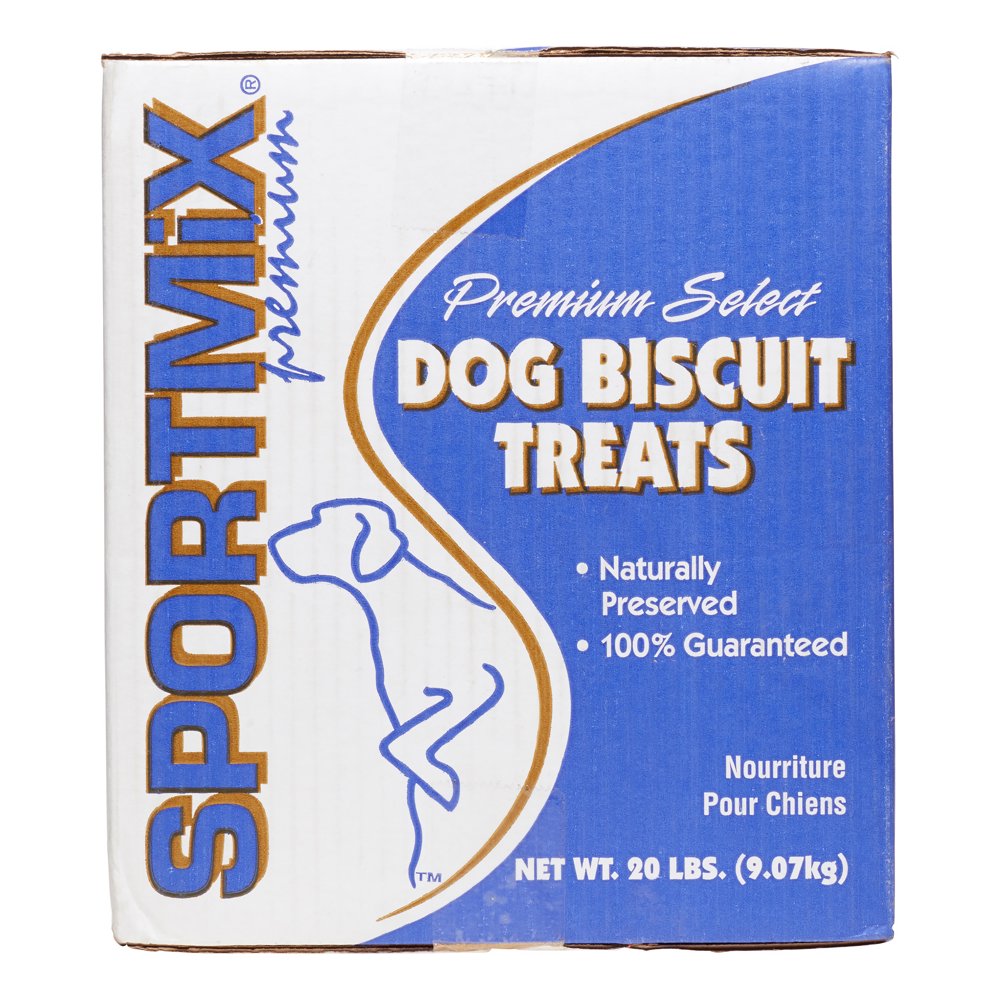 SportMix Premium Select Dog Biscuit Treats Dry Dog Treat, 20 lb