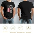 thumbnail image 5 of Don't Let The Hard Days Win Trendy Men's Cotton Short Sleeve HD Print Tee for Casual T-Shirt Crew Neck Top Black XL, 5 of 7