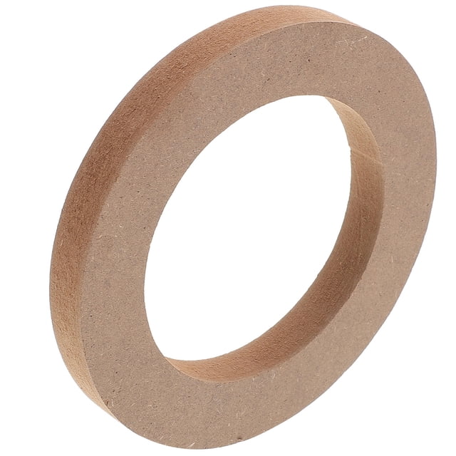 Minkissy Car Speaker Gasket 1Pcs Multi Color Wood Material with Enhanced Sound and Vibration Control