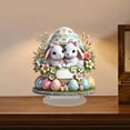 thumbnail image 2 of Decoration Spring Centerpiecesbunny Decorationtable Centerpiece Tiered Tray Decor, 2 of 5