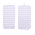 thumbnail image 4 of Birdeem Jewelry Hanging Non-Woven Organizer Holder 80Pockets Curved Print, 4 of 10
