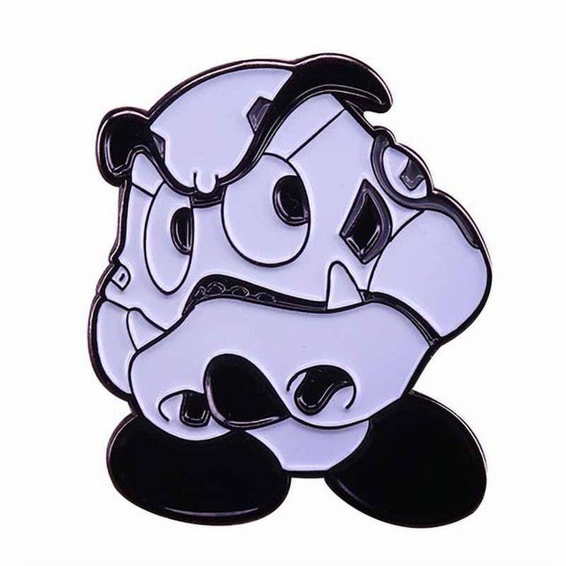Mejor Calidad Divertido Lindo Anime Películas Juego De Hongos Monedas De Oro Pins De Solapa Mochila Jeans Esmalte Broches Joyería Regalos Venta Al Por Mayor