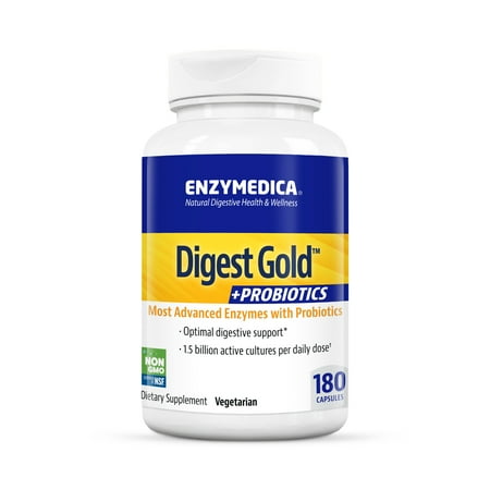 Enzymedica Digest Gold® + Probiotics, 180 Capsules