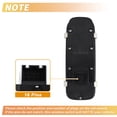 thumbnail image 4 of Interruptor de ventana eléctrica del lado izquierdo delantero 1Pc de Unique Bargains para Porsche Panamera 2017-2020 No.971959858E, 4 of 7
