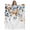 Blue White, variant on Fall Maple Leaf Throw Blanket, Flannel Fleece Blanket with Striped Design for Couch, Thanksgiving Botanical Leaves Black Soft Breathable All Season Plush Blankets for Sofa Office Chair 30"x40"
