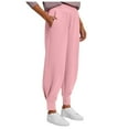 thumbnail image 3 of Fashion Loose Sweatpants Comfortable High Waist Casual Sweatpants for All Ages, 3 of 17