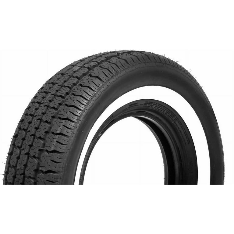 Coker Tire 587050 Classic Nostalgia Whitewall Radial Tire - P215
