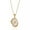 A, variant on 26 Letters 18K Gold Plated Chain Charm Necklace Pendant Women Men Jewelry Gift-H