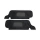 thumbnail image 1 of Cubierta de Parasol para Ford Mustang 1994-2004 Lado Izquierdo y Derecho Protector de Parasol Anti-Rayas Cuero Sintético Negro Fibra de Carbono, 1 of 6