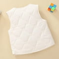 thumbnail image 6 of Lounge Jacket for Kids Girl Boy Winter Fall Sleeveless Velour Cami Tank Warm Thick Fuzzy Hooded Plain Vest Jacket Outfits Kid 2026 Clothes Y2K 2 Years, 6 of 7