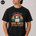 thumbnail image 2 of Dad-a-Base Shirt, Funny Programmer Dad Tee, Retro Fathers Day Tee, 2 of 5