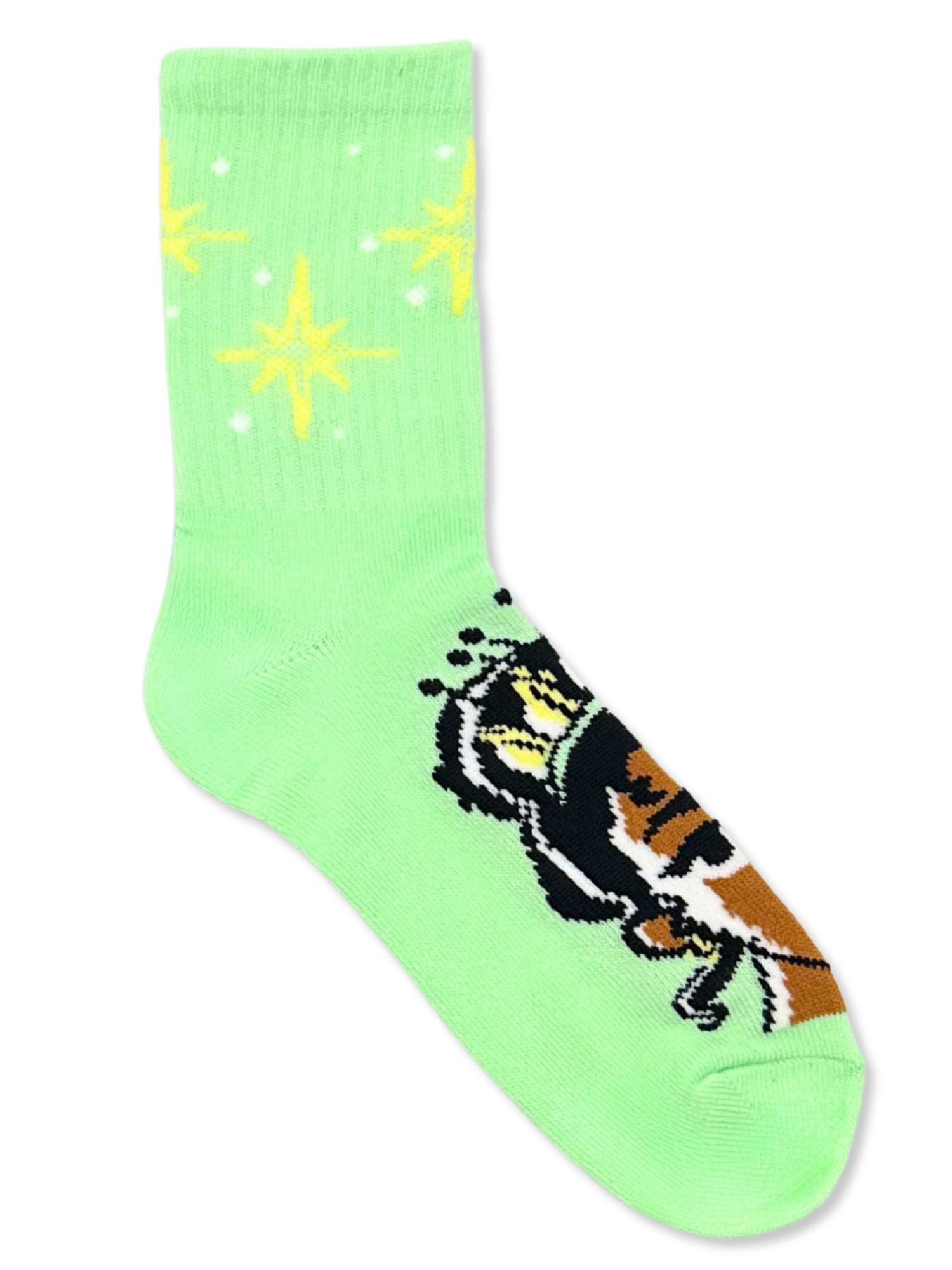 Disney Princess Girls Mid-Crew Socks, 3-Pack, Sizes S/M-M/L
