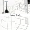 thumbnail image 3 of Miangastore Under Desk Wire Storage Rack Under Desk Cable Organizer Wire Cable Tray, 3 of 8