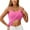 Hot Pink, variant on GlTpooo Women's Cami With Built-In Shelf Bra Plus Stretch with Adjustable Spaghetti Straps Basic Undershirt Layer Tank Top White 3XL