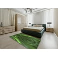 thumbnail image 4 of Ahgly Company Indoor Rectangle Patterned Dark Lime Green Area Rugs, 2' x 3', 4 of 6