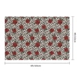thumbnail image 3 of Picia Leopard Print Rose Printed Flag ,Leopard Print Rose Pattern Garden Flag Vertical Double,Yard Lawn Outdoor Decor 48x72", 3 of 9