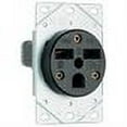 thumbnail image 2 of Legrand 3801CC6 Pass & Seymour Power Outlet, Flush-Mount, Black, 250-Volt, 30-Amp - Quantity 1, 2 of 2