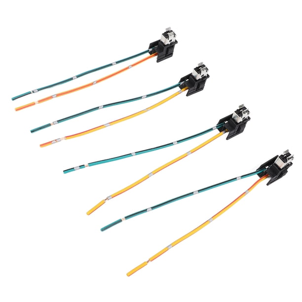 Enchufes Del Mazo De Cables Del Faro, Conexión Apretada Enchufe Del Mazo De Cables Del Faro DC12 A 24 V Antienvejecimiento Profesional Fácil De Usar Para Bombilla Halógena De