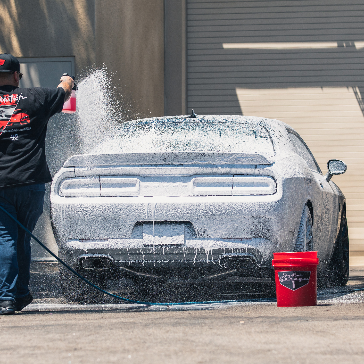 Jay Leno's Garage Wash & Gloss 8-Piece Detailing Bucket Kit - Wash, Clean & Protect - image 3 of 26