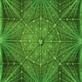 thumbnail image 1 of Ahgly Company Machine Washable Indoor Square Transitional Deep Emerald Green Area Rugs, 6' Square, 1 of 7