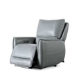 thumbnail image 6 of Furniture of America Larchvale Leather Pale Blue Zero Gravity Power Recliner with USB Port, 6 of 6