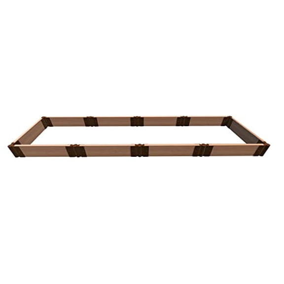 CLASSIC SIENNA 2' X 8' X 5.5" RAISED GARDEN BED (2' SECTIONS) - 1" PROFILE