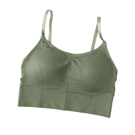 freestylehome Tank Crop Top Bra Sexy Lingerie Breathable