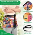 thumbnail image 4 of Yayeee Waist Apron with Pockets for Cooking Waterproof Half Server Aprons, Art Buildings, 4 of 7