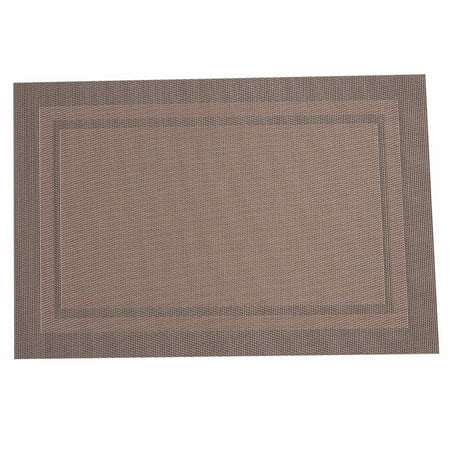 

Table Place Mats Placemats Set Of 4 Woven Vinyl Placemat For Dining Table Washable Wipeable Kitchen Place Mats Indoor Outdoor Table Mats 02 Beige 4 Pcs