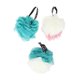 thumbnail image 2 of 3Pcs Bath Ball Large Shower Ball Double Color Mesh Bath Sponge Bath Bubble Net Bathing Supplies 50G (White and Pink + White and Cyan + Cyan), 2 of 4