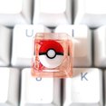 thumbnail image 2 of SHUNWEI-SHOP Gaming KeyCaps Pikachu Resin KeyCaps para Cherry MX SWTICHES (Pokemon Ball), 2 of 2