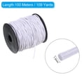thumbnail image 2 of Unique Bargains 1.5mm 109 Yards Elastic String Cord Elastic Thread Beading String Cord, White, 2 of 5