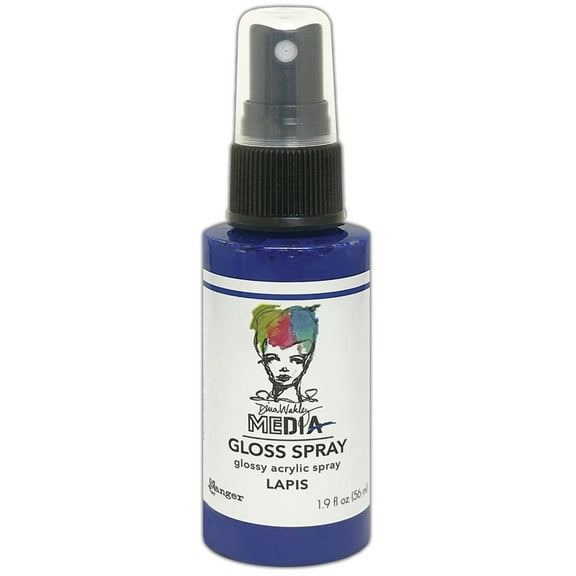 Dina Wakley Media Gloss Sprays 2oz-Lapis